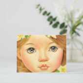 Easter Fairy Flower Briefkaart (Staand voorkant)