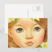 Easter Fairy Flower Briefkaart (Voorkant / Achterkant)