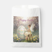 Easter Fairy Painting Egg Spring Bedankzakje (Voorkant)