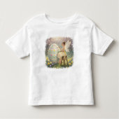 Easter Fairy Painting Egg Spring Kinder Shirts (Voorkant)