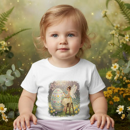 Easter Fairy Painting Egg Spring Kinder Shirts