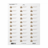 Easter Faith & Inspirerend Retour Adreslabels Etiket (Full Sheet)