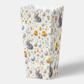 Easter Favor Box – Tiny Eggs, Bunnies & Chicks  Bedankdoosjes (Achterkant)