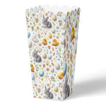 Easter Favor Box – Tiny Eggs, Bunnies & Chicks 