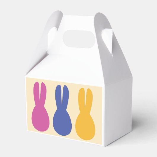 Easter favor boxes bedankdoosjes (Voorkant Zijde)