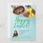 Easter Feestdagen Realtor Groeten Briefkaart (Voorkant)