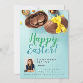 Easter Feestdagen Realtor Groeten Briefkaart