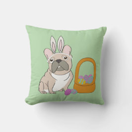 Easter French Bulldog Kussen