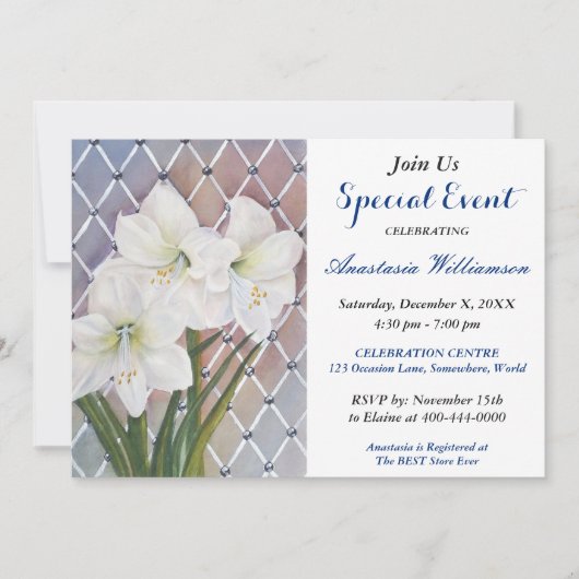 EASTER GARDEN PARTY UITNODIGING (Voorkant)