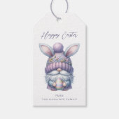 Easter Gnome Gift Labels Cadeaulabel (Voorkant)