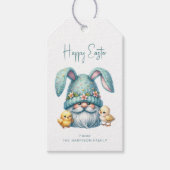 Easter Gnome Gift Labels Cadeaulabel (Voorkant)