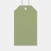 Easter Gnome Gift Labels Cadeaulabel (Achterkant)
