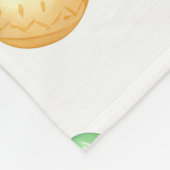 Easter Grace – Seamless Pastel Bunny & Cross Patte Fleece Deken (Hoek)