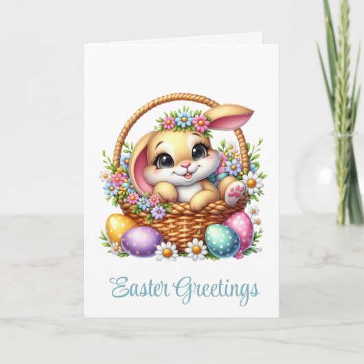 Easter Greeting Card Feestdagen Kaart (Voorkant)