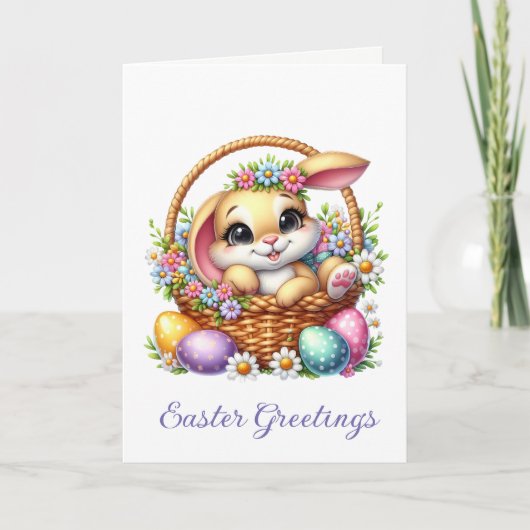 Easter Greeting Card Feestdagen Kaart (Voorkant)
