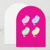 Easter greeting card feestdagenkaart (Voorkant / Achterkant)