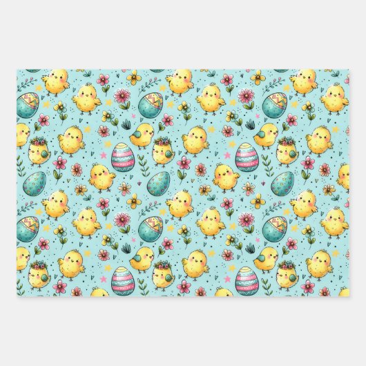 Easter Group Inpakpapier Vel (Voorkant 3)