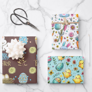 Easter Group Inpakpapier Vel