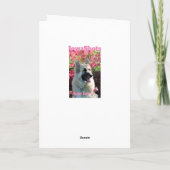 Easter GSD Feestdagen Kaart (Achterkant)