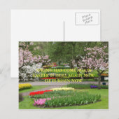 EASTER HAIKU BRIEFKAART (Voorkant / Achterkant)