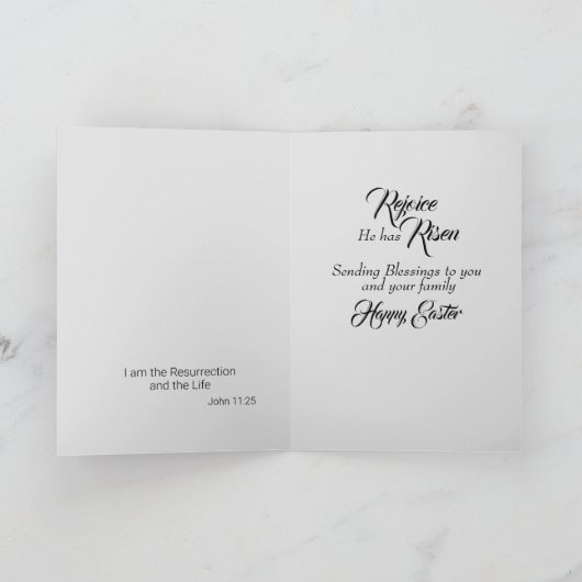 Easter Hallelujah Kaart (Binnen)