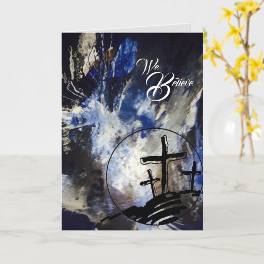 Easter Hallelujah Kaart (Gele Bloem)