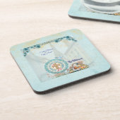 Easter Hard Plastic Coaster Bier Onderzetter (Linkerzijde)