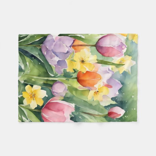 Easter is near fleece deken (Voorkant (Horizontaal))