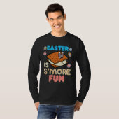 Easter Is Smore Fun  Camping Food Pun Men Women Ki T-shirt (Voorkant volledig)