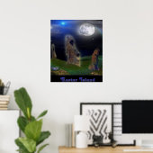 Easter Island Kunst poster (Thuiskantoor)