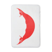 Easter Island-vlag Badmat (Voorkant Verticaal)