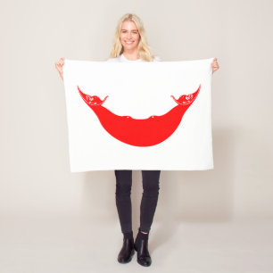 Easter Island-vlag Fleece Deken