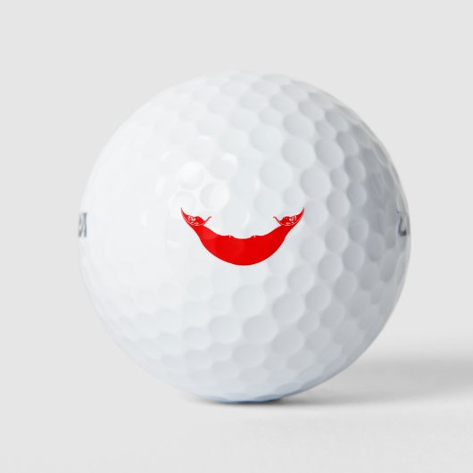 Easter Island-vlag Golfballen (Voorkant)