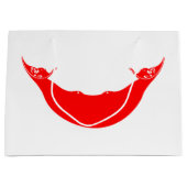 Easter Island-vlag Groot Cadeauzakje (Voorkant)