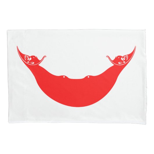 Easter Island-vlag Kussensloop (Voorkant)