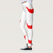 Easter Island-vlag Leggings (Links)