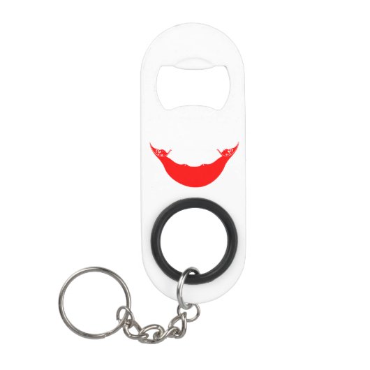Easter Island-vlag Mini Flessenopener (Voorkant)