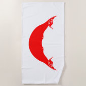Easter Island-vlag Strandlaken (Voorkant)