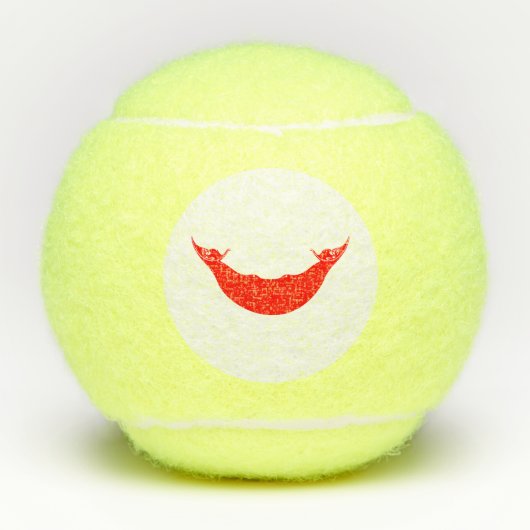 Easter Island-vlag Tennisballen (Voorkant)