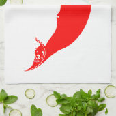 Easter Island-vlag Theedoek (Gevouwen)