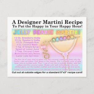 Easter Jelly Beanie Maritni Recept Briefkaart