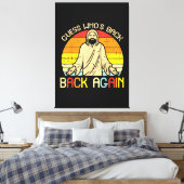 Easter Jesus Guess Whos Back Religious Christian Canvas Afdruk (Insitu (Slaapkamer))