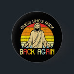 Easter Jesus Guess Whos Back Religious Christian Ronde Button 5,7 Cm<br><div class="desc">Easter Jesus Guess Whos Back Religious Christian</div>