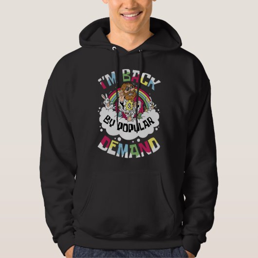 Easter Jesus I m Back By Popular Demand Hoodie (Voorkant)