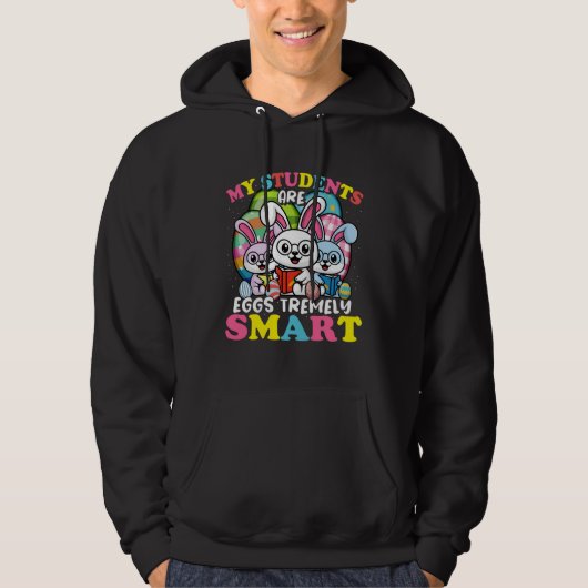 Easter Kindergarten teacher easter teaching easter Hoodie (Voorkant)