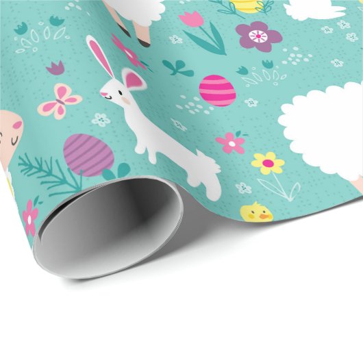 Easter Lambs Cadeaupapier (Rol Hoek)