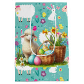 Easter Lambs Medium Cadeauzakje (Achterkant)