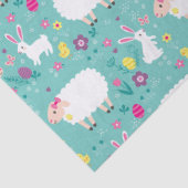 Easter Lambs Tissuepapier (Detail)
