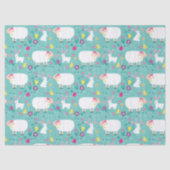 Easter Lambs Tissuepapier (Voorkant)