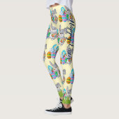EASTER Leggings Bunny Egg Yoga Pants Women's Girls (Links)